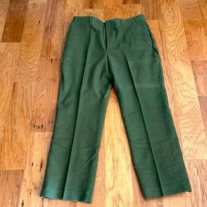 Men’s Orvis, suede dress pants